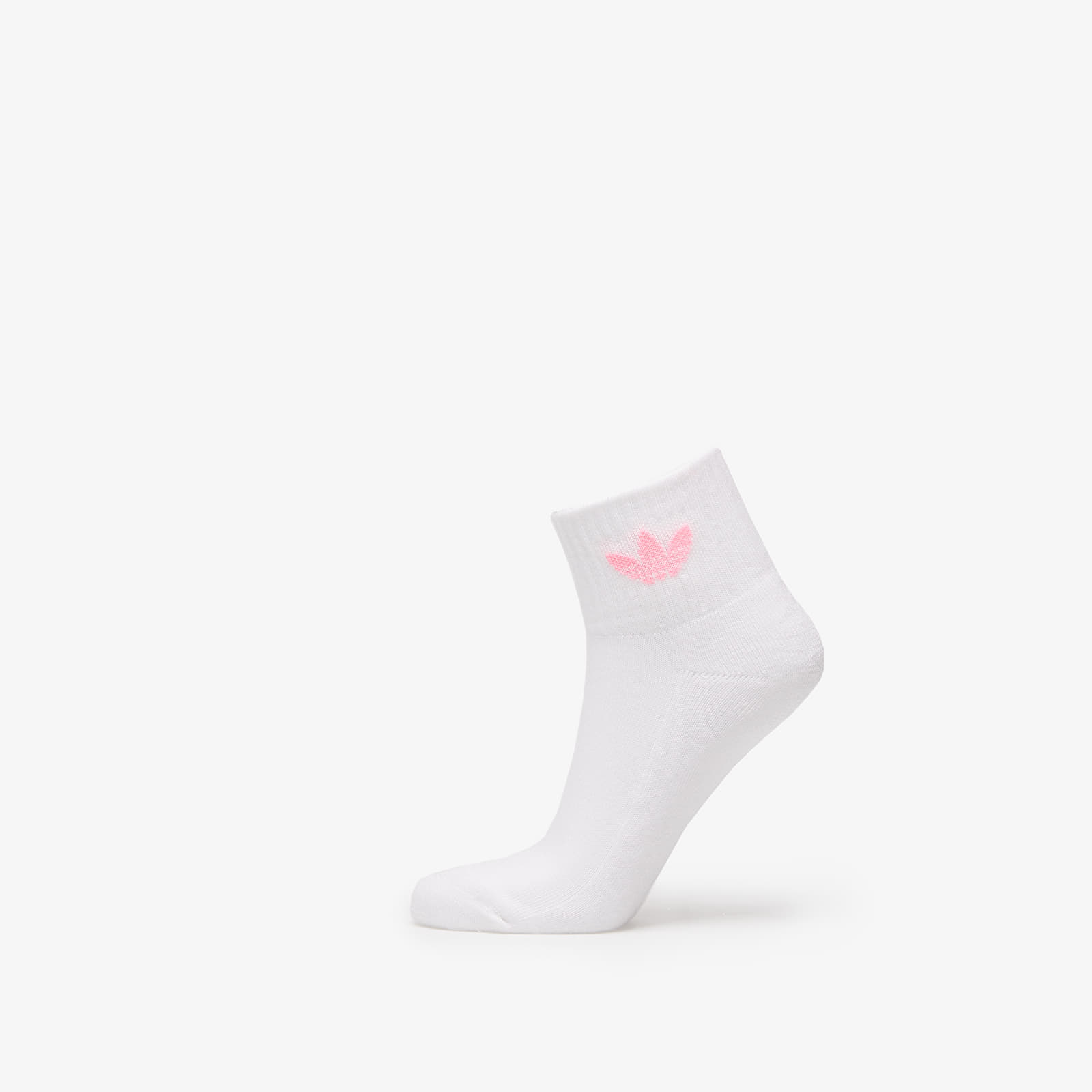 Socks adidas Mid Ankle Sock 3-Pack White/ Blilil/ Clear Pink
