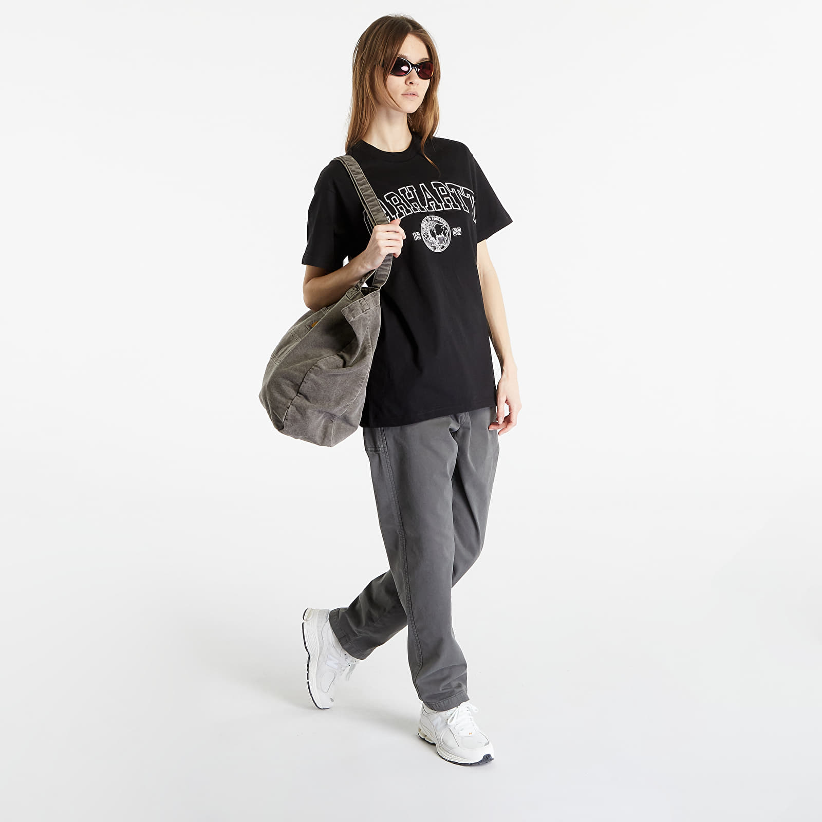 Tašky cez rameno Carhartt WIP Bayfield Tote Black Faded