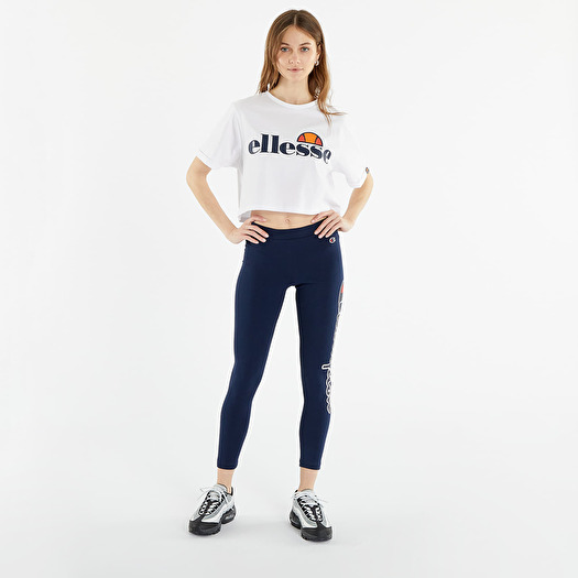 White Ellesse T-shirt with Alberta print | Footshop T-shirts
