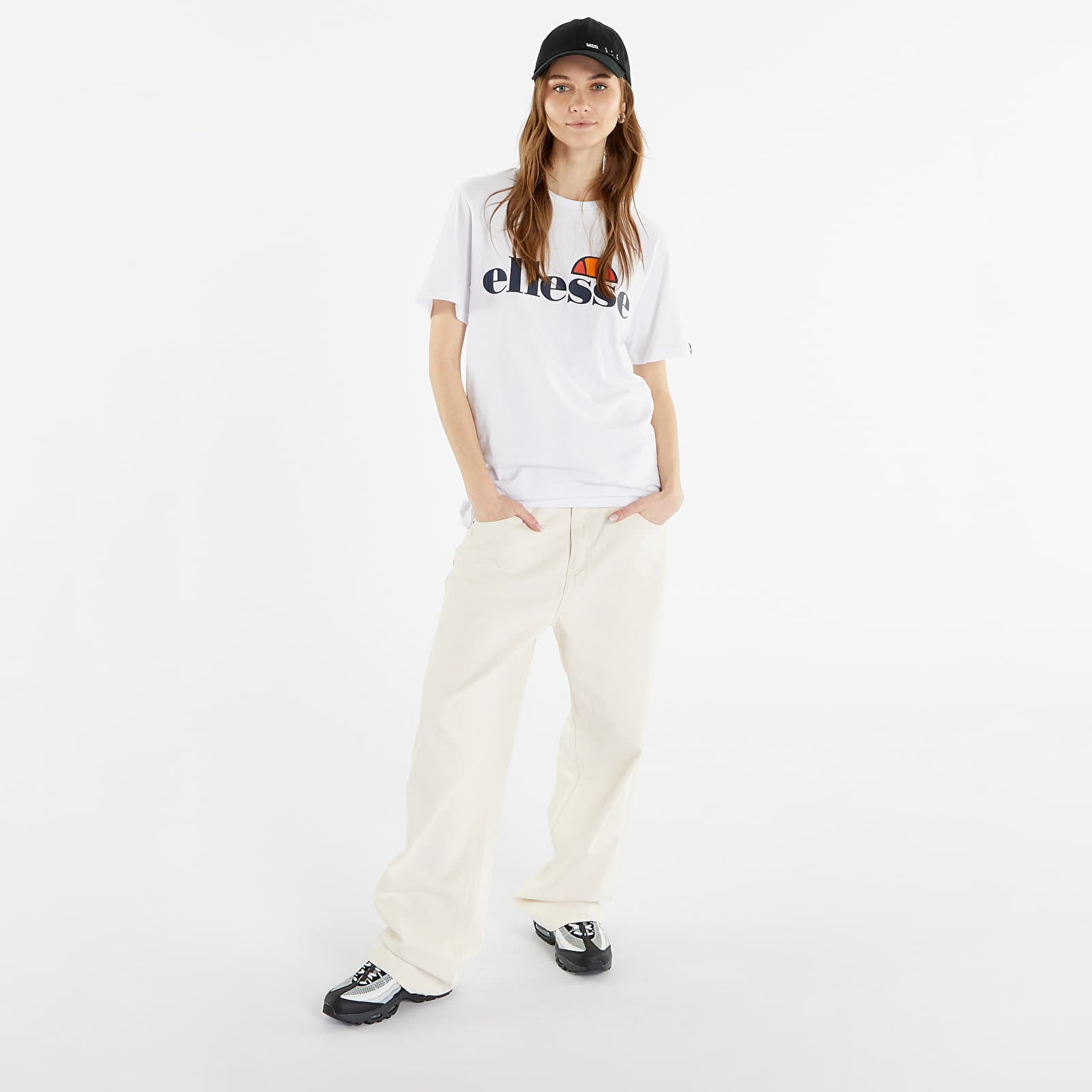 Koszulki Ellesse Albany T-shirt White