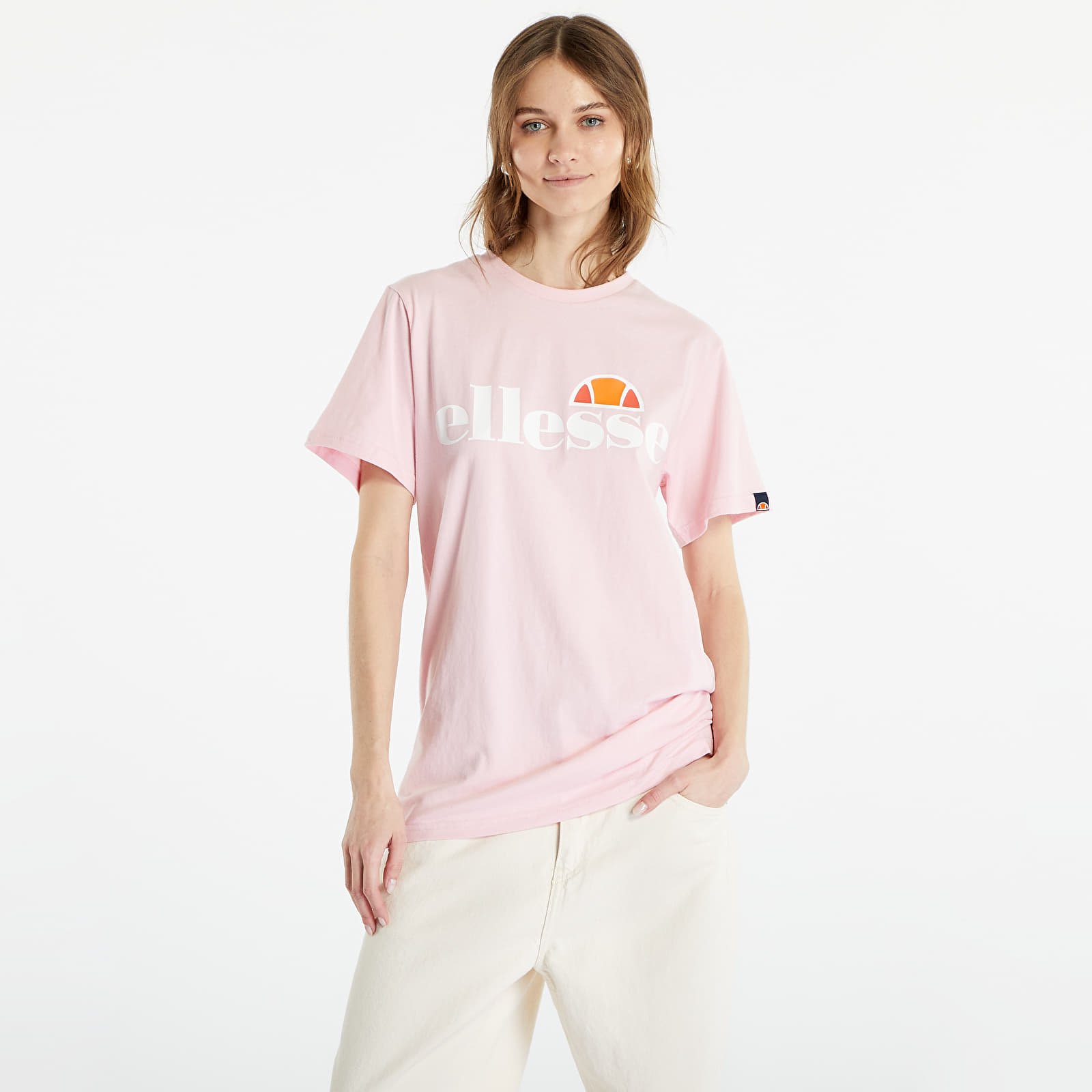 T-shirts with print Ellesse Albany Tee Pink