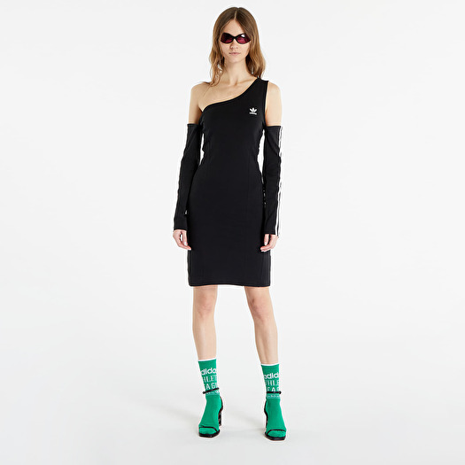 Dress adidas Cutout Long Sleeve Dress Black Footshop
