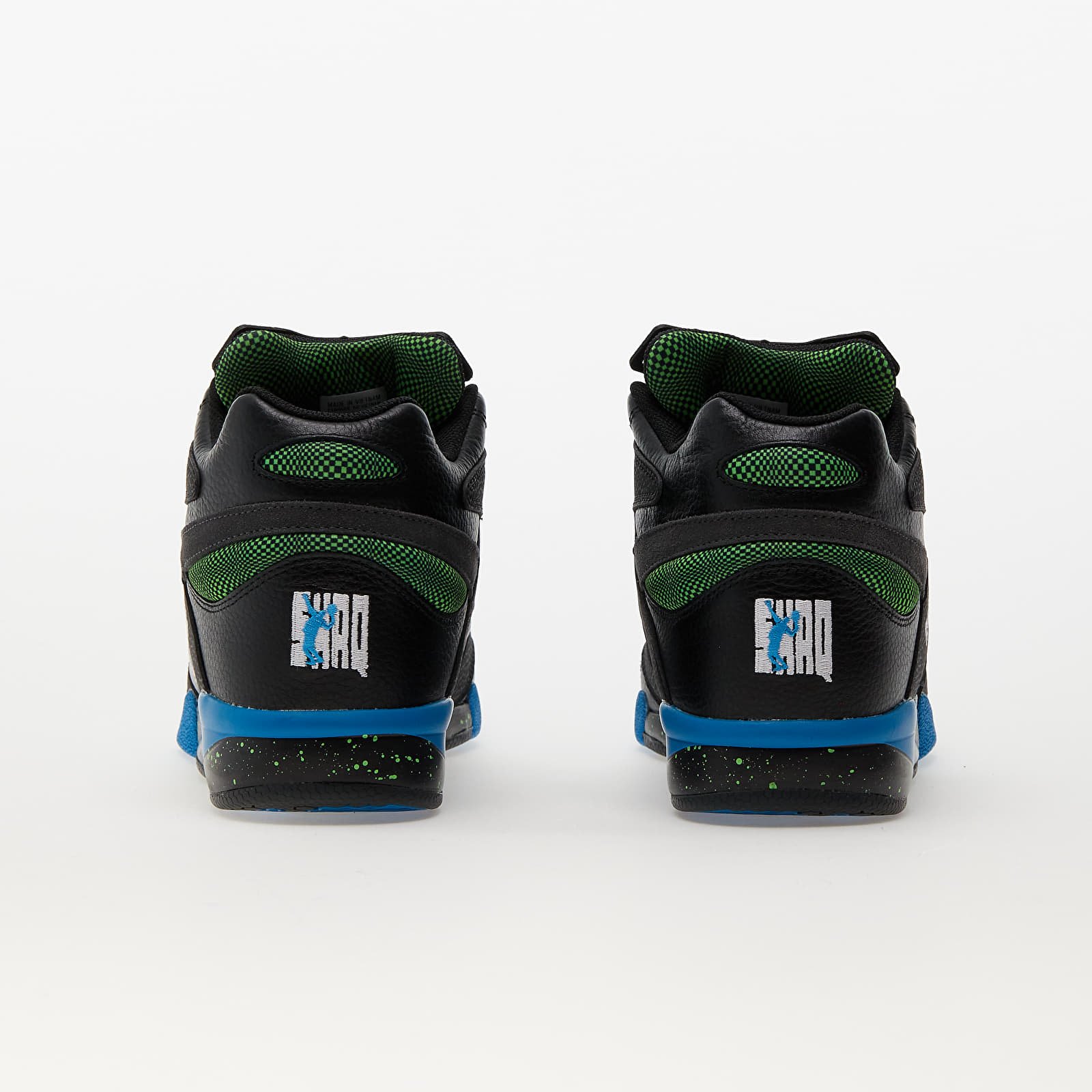 Herresko Reebok Shaq Victory Pump Core Black/ Energy Blue/ Solid Lime