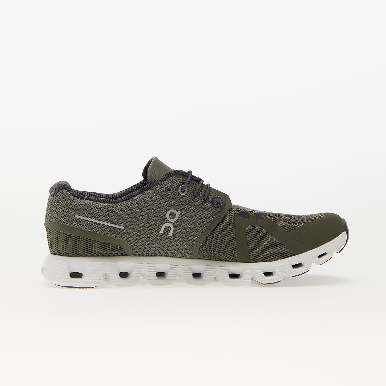 Scarpe uomo On M Cloud 5 Olive/ White