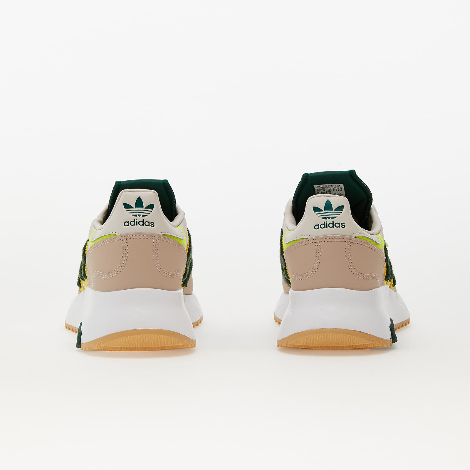 Zapatillas Hombre adidas Retropy F2 Aluminium/ Dark Green/ Solar Yellow