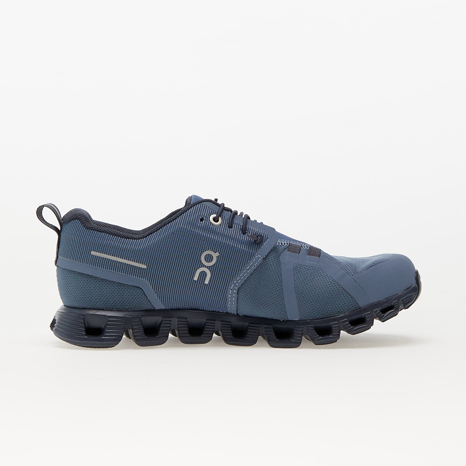 Scarpe donna On W Cloud 5 Waterproof Metal/ Navy