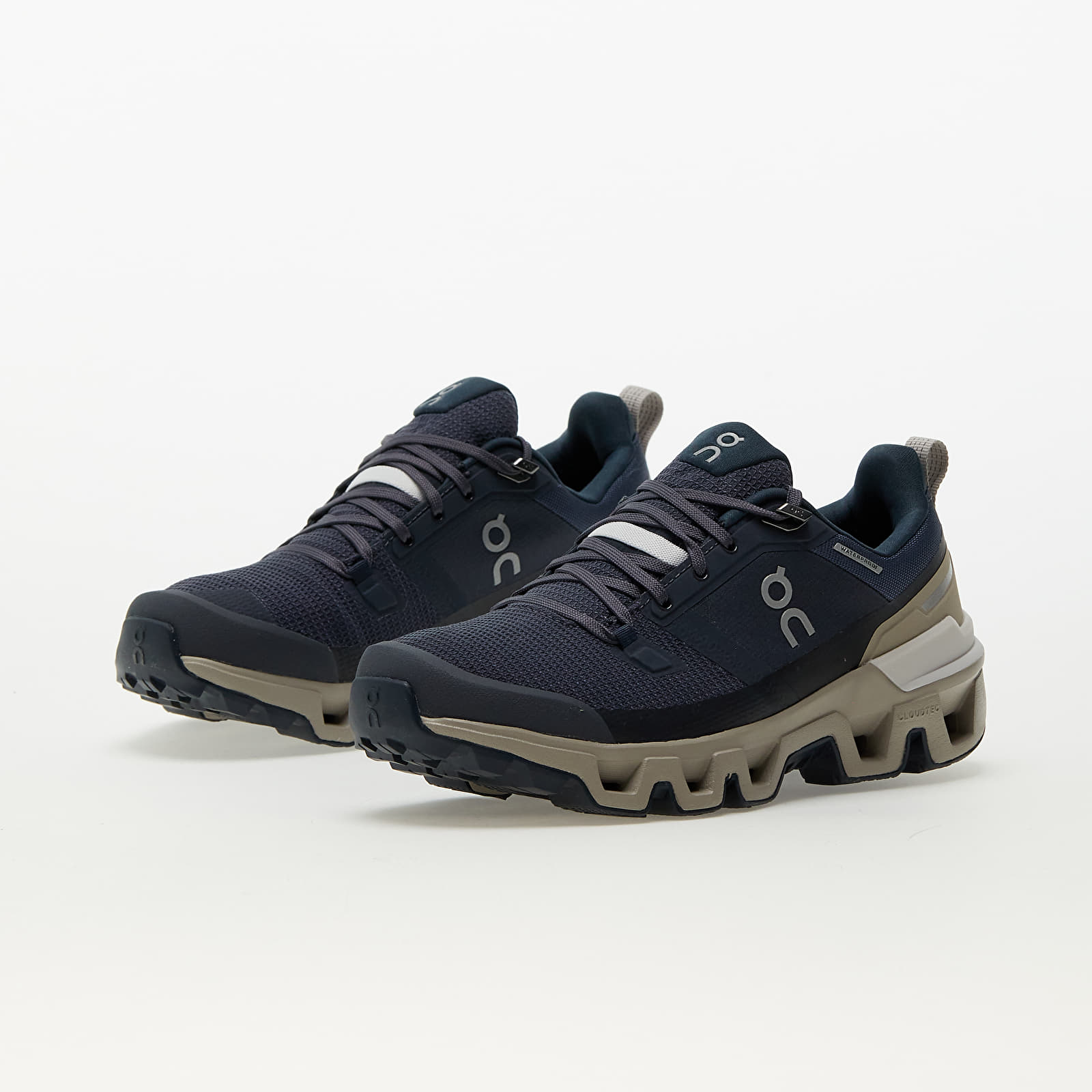 Women's shoes On W Cloudwander Waterproof Navy/ Desert