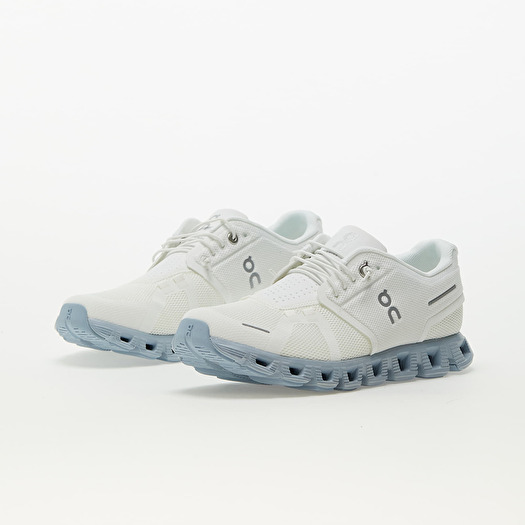 ON CLOUD 5 WOMENS WHITE CHAMBRAY