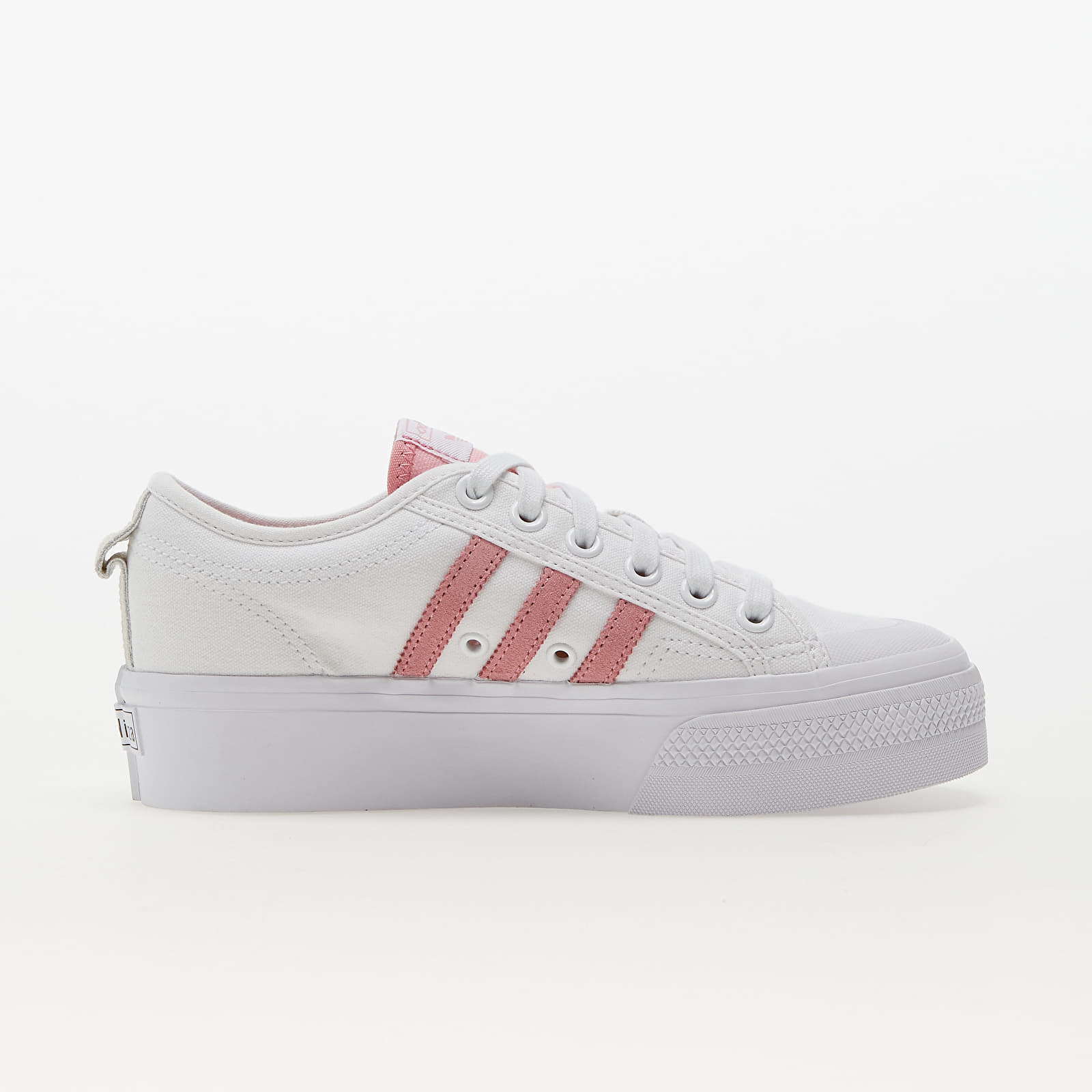 White platform sneakers adidas best sale