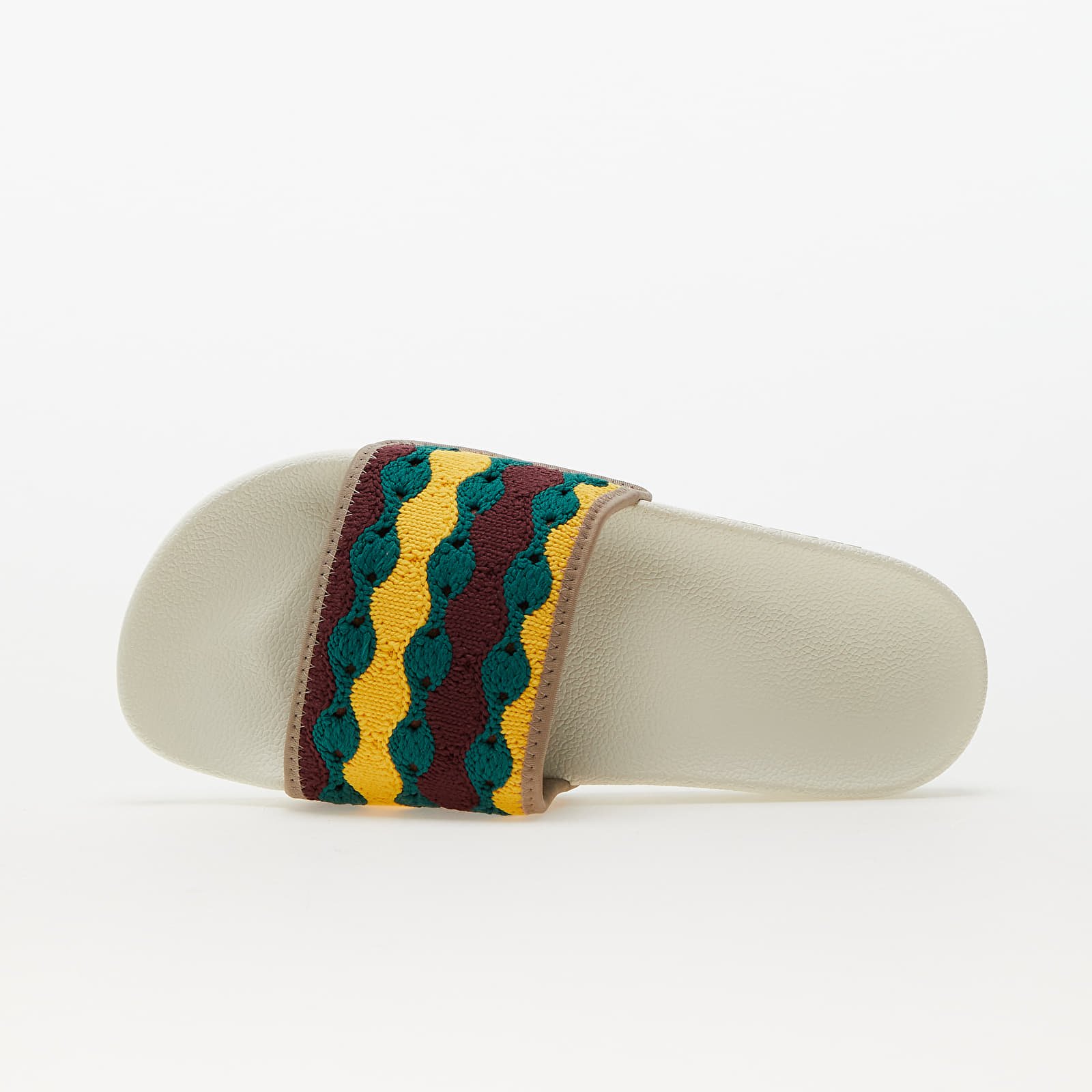 Men's shoes adidas Adilette Off White/ Shale Red/ Chalk Brown