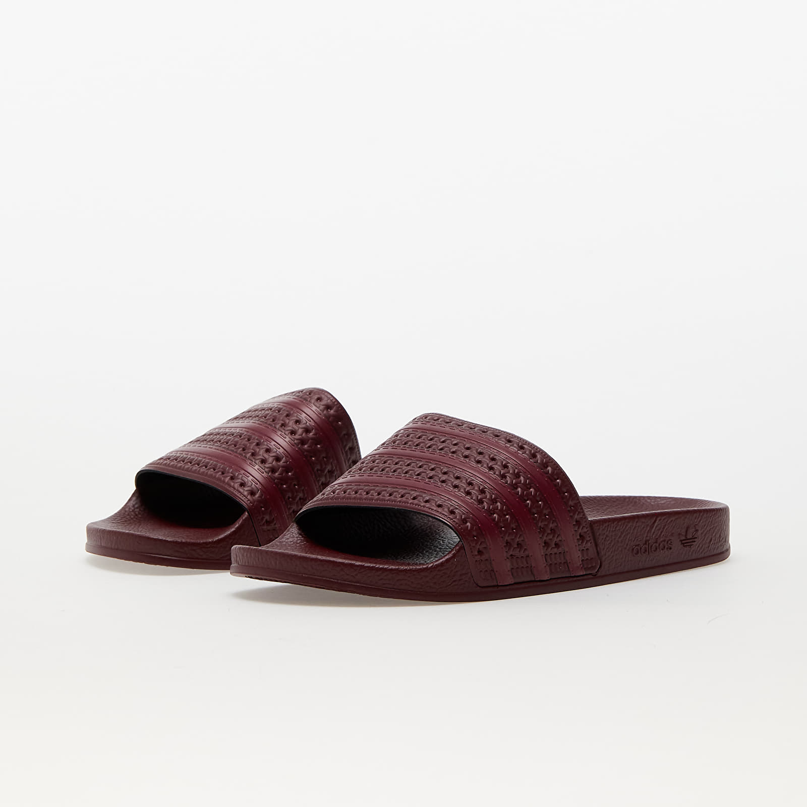 Pánske tenisky a topánky adidas Adilette Shadow Red/ Shadow Red/ Core Burgundy