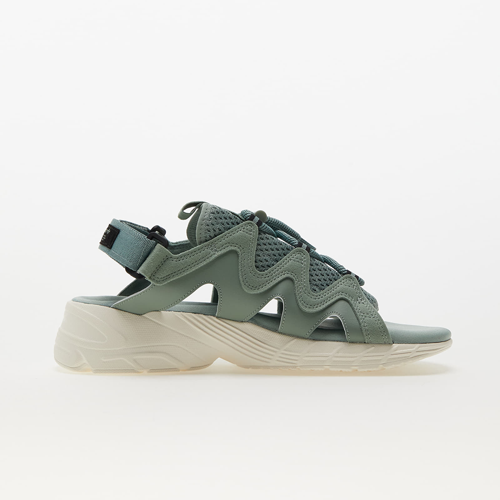 Women's shoes adidas Astir Sndl W Silver Green/ Off White/ Core Black