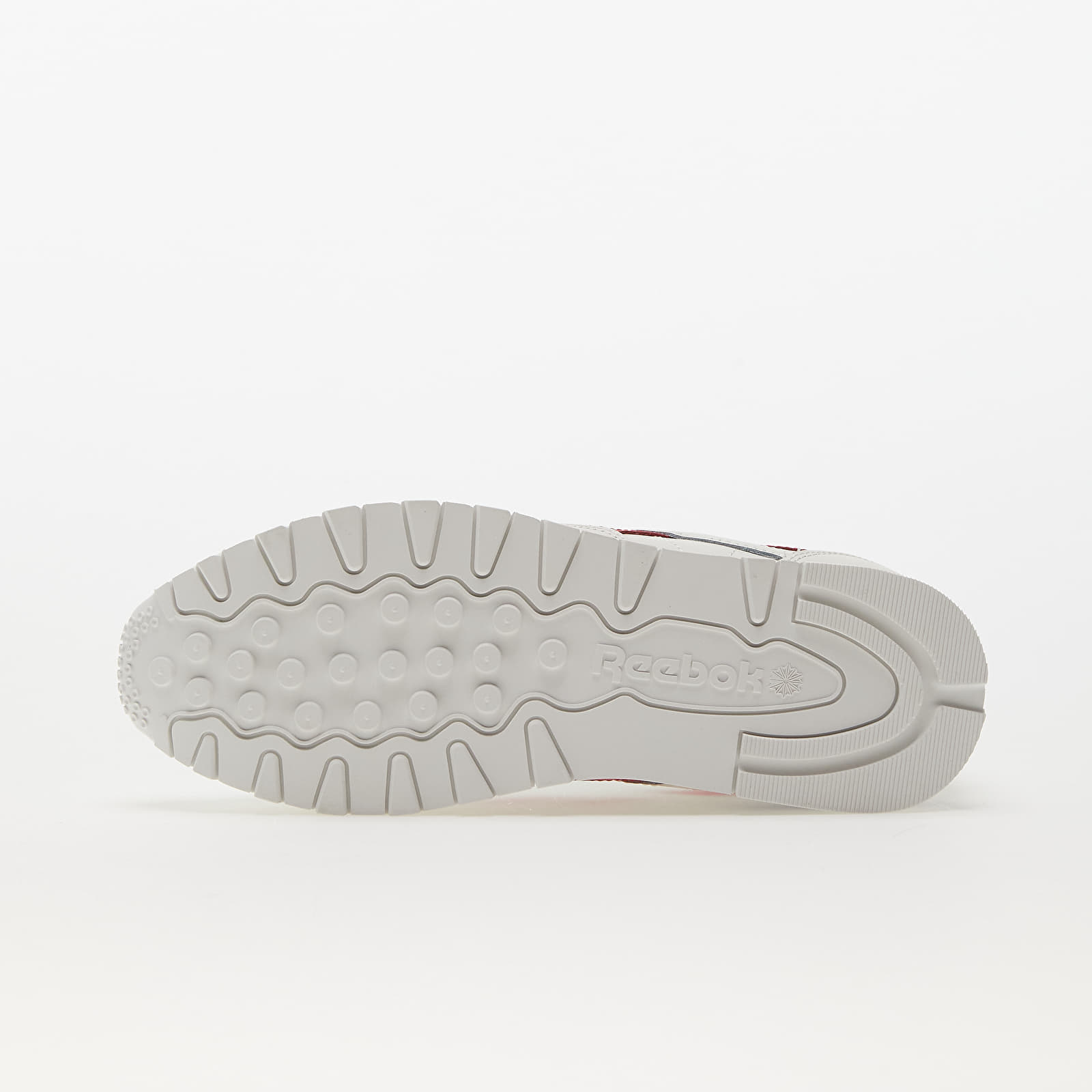 Zapatillas Hombre Reebok Classic Leather Chalk/ Vector Red/ Vector Blue