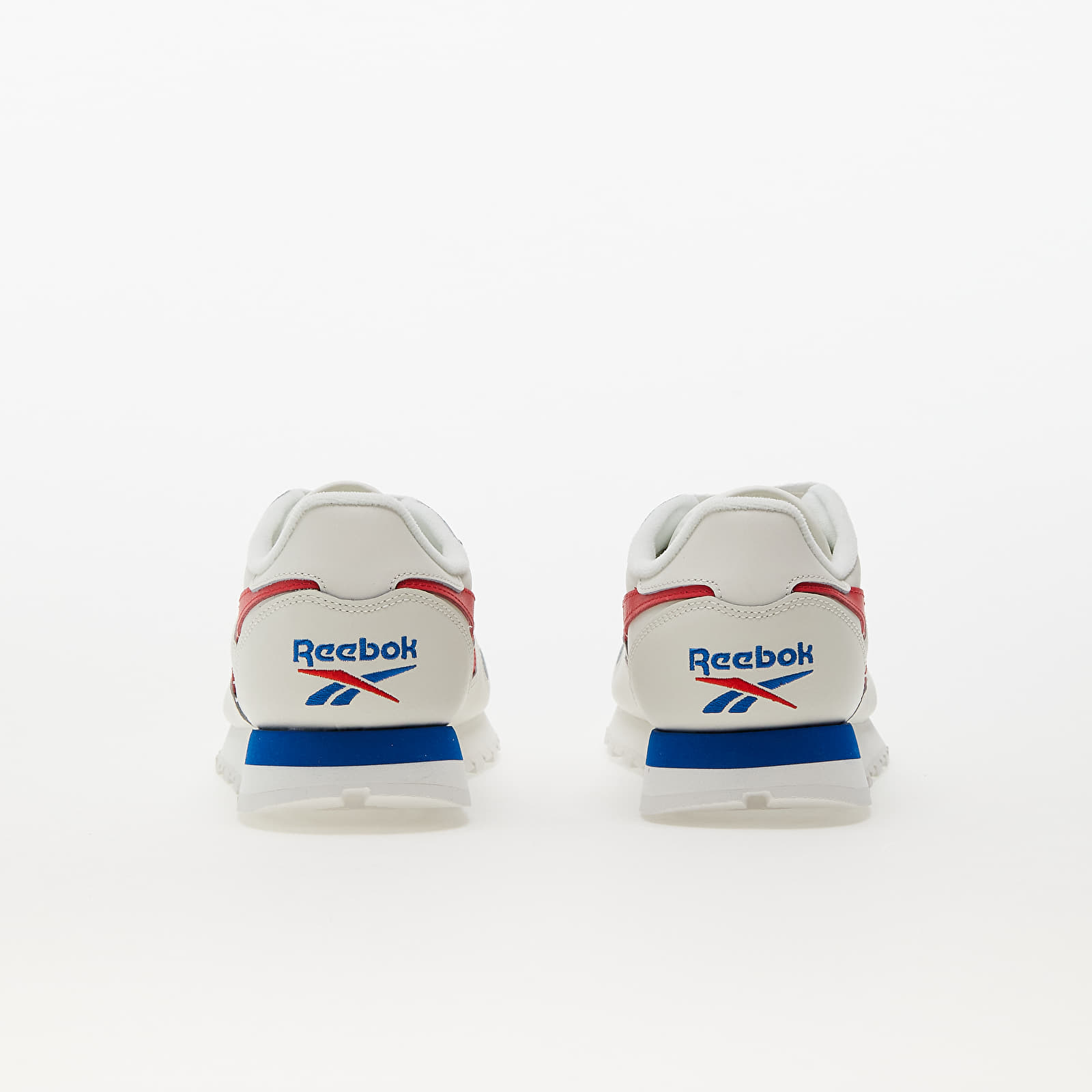 Zapatillas Hombre Reebok Classic Leather Chalk/ Vector Red/ Vector Blue