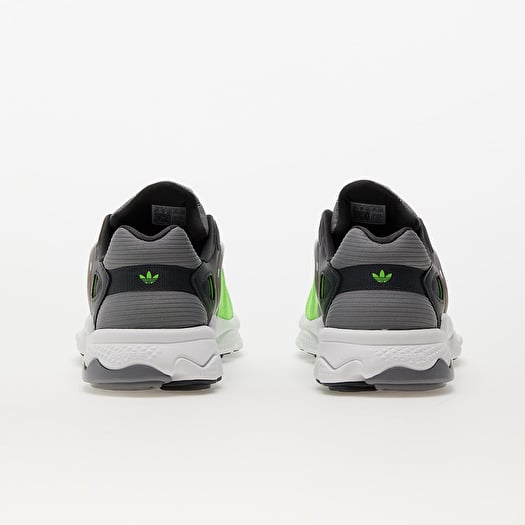 adidas Oztral Solar Green Metallic Silver Carbon Footshop