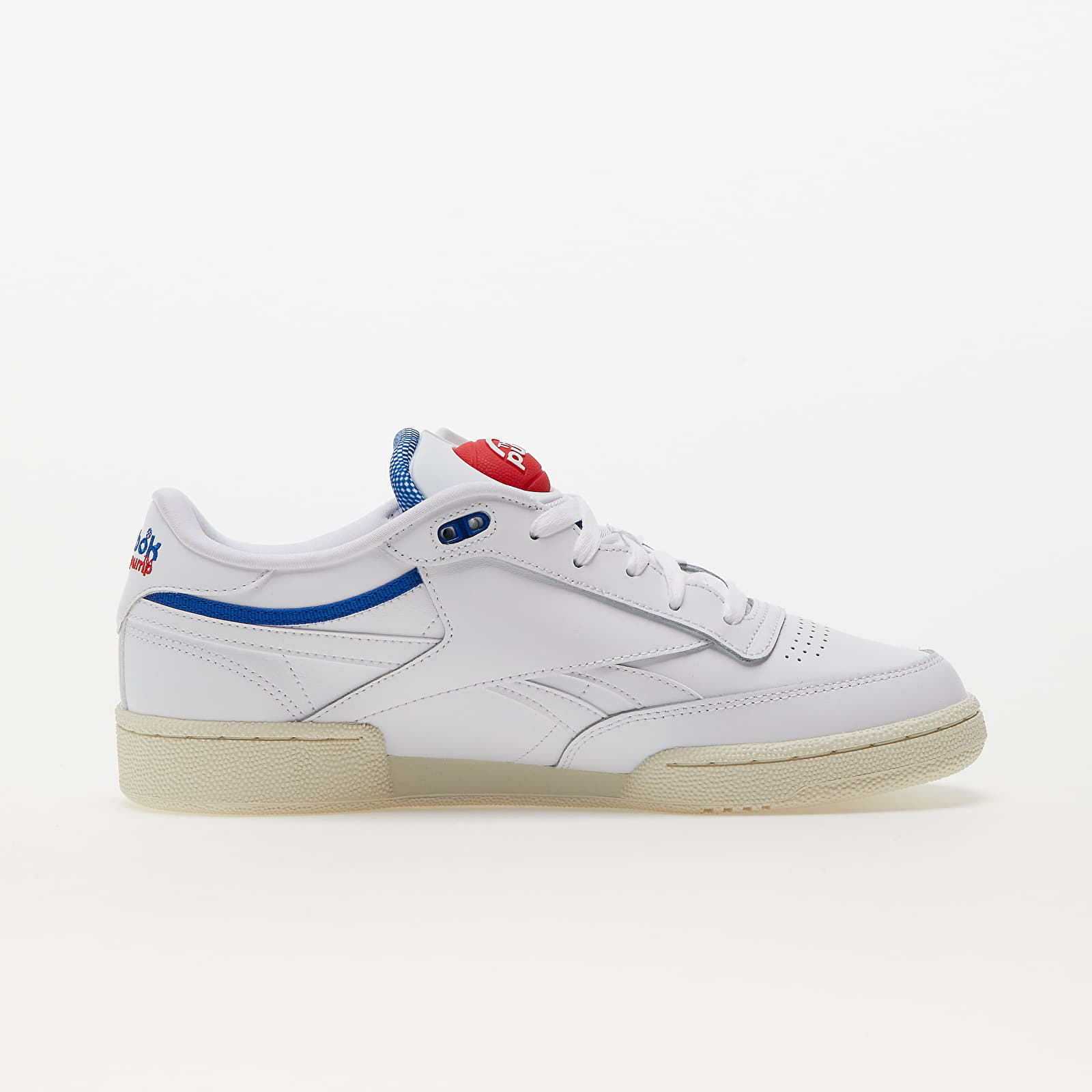 Men s shoes Reebok Club C 85 Pump Ftw White Classic White Vector
