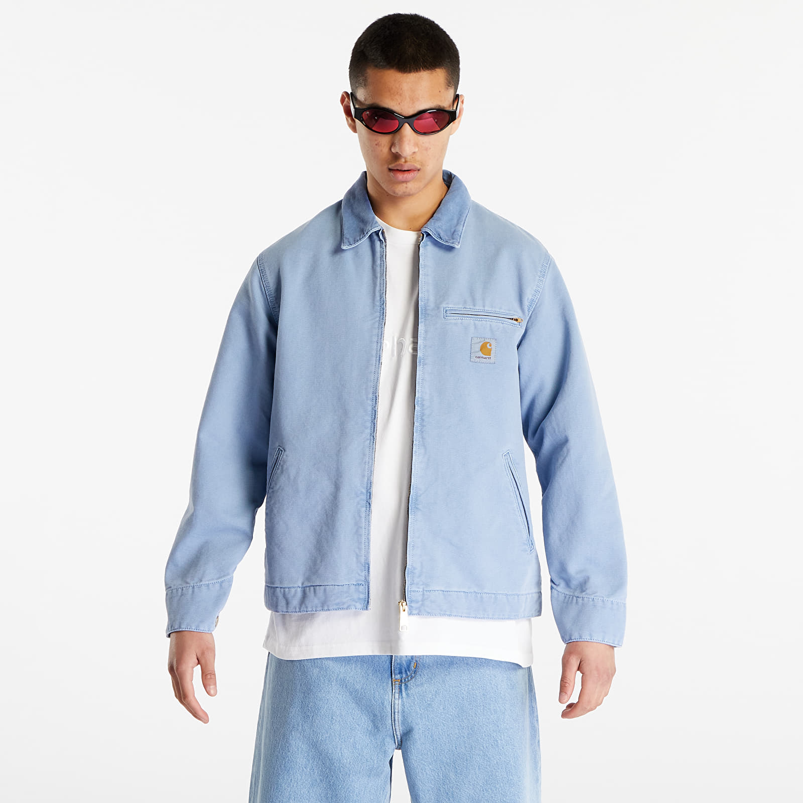 Jakne  Carhartt WIP Detroit Jacket Piscine/ Piscine Faded