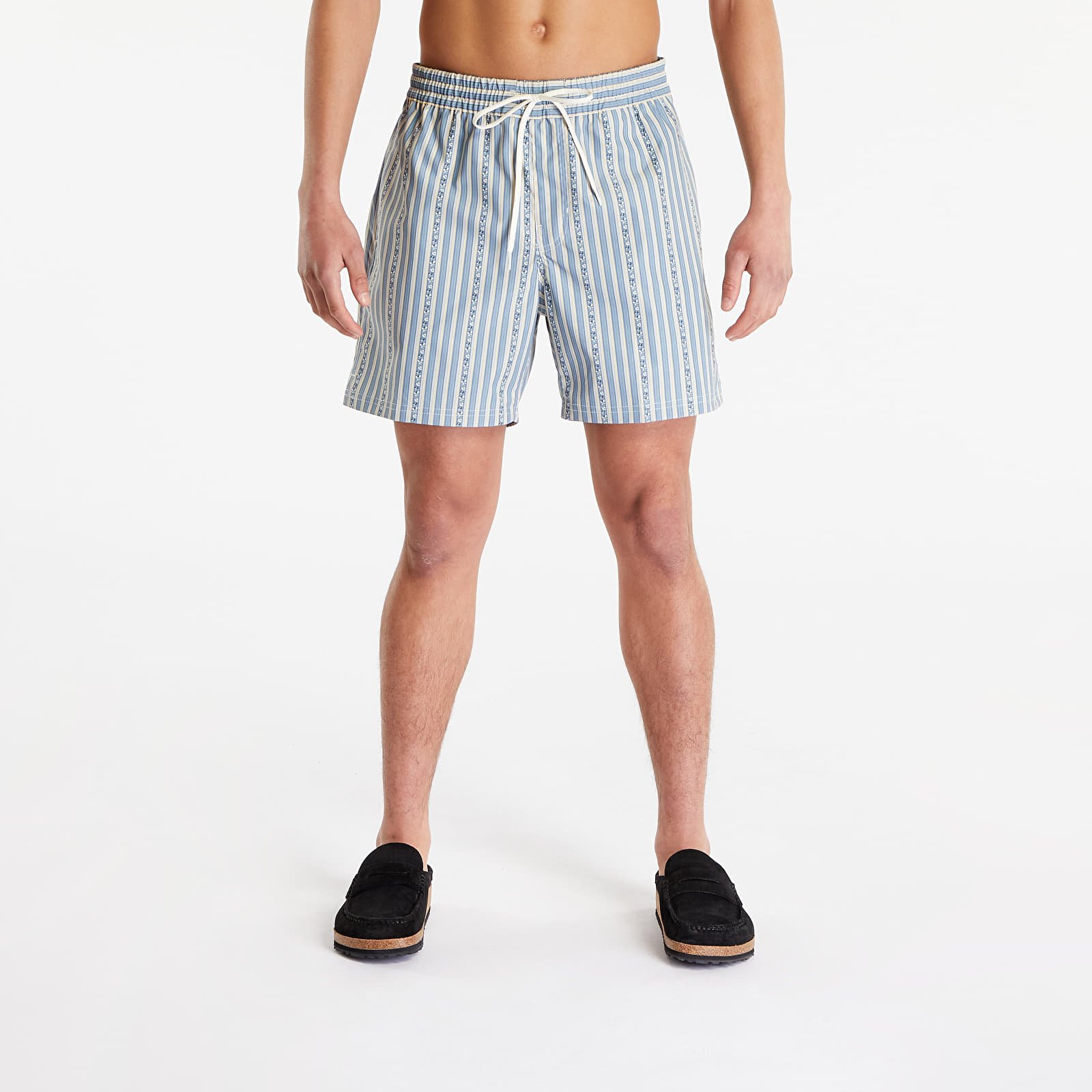 Shorts Vans Primary Stripe Elastic Boardshort Antique White/ Dress Blues