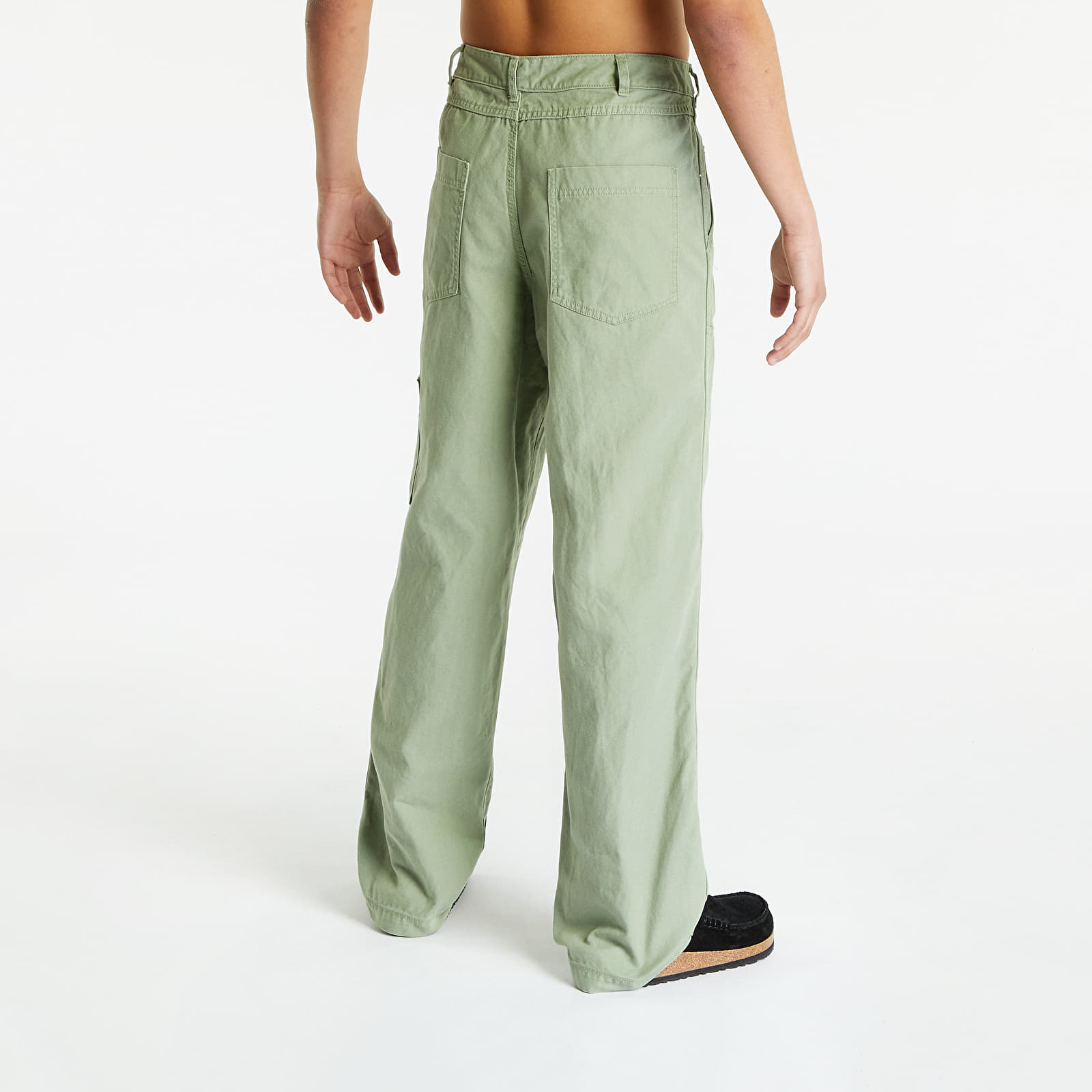 Pantalons Nike Sportswear Men's Double-Panel Pants Oil Green/ White |  Footshop