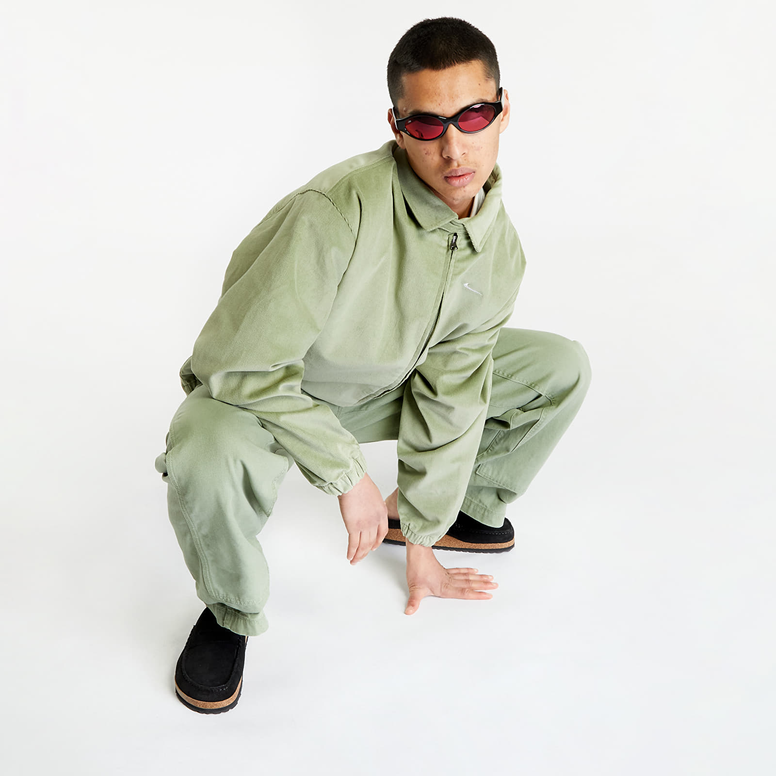 Striukės Nike Life Men's Harrington Jacket Oil Green/ White