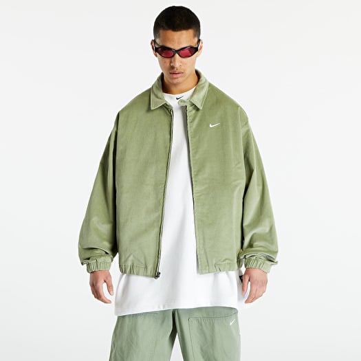 Bundy Nike Life Men's Harrington Jacket Oil Green/ White | Footshop