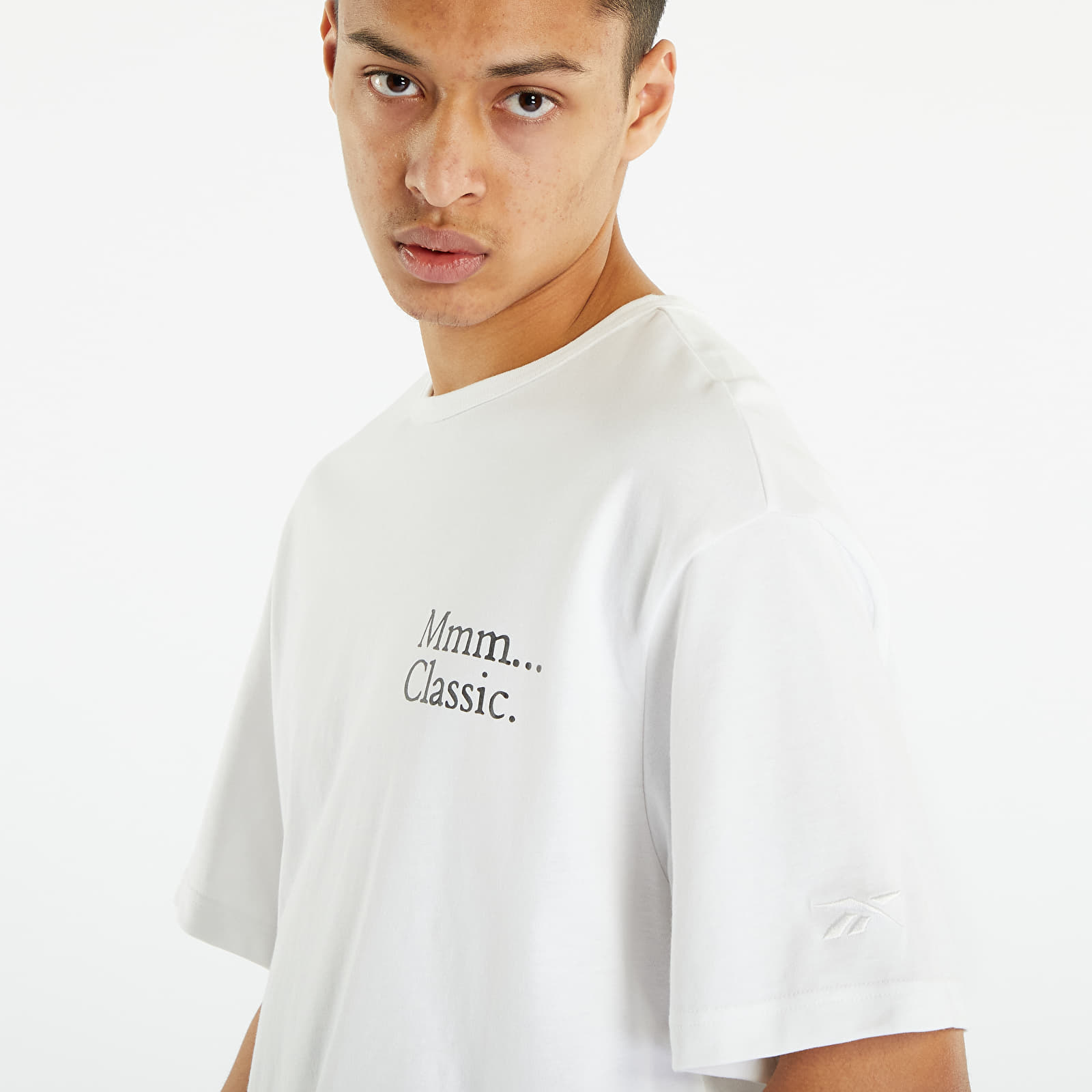 Reebok classic white t shirt store
