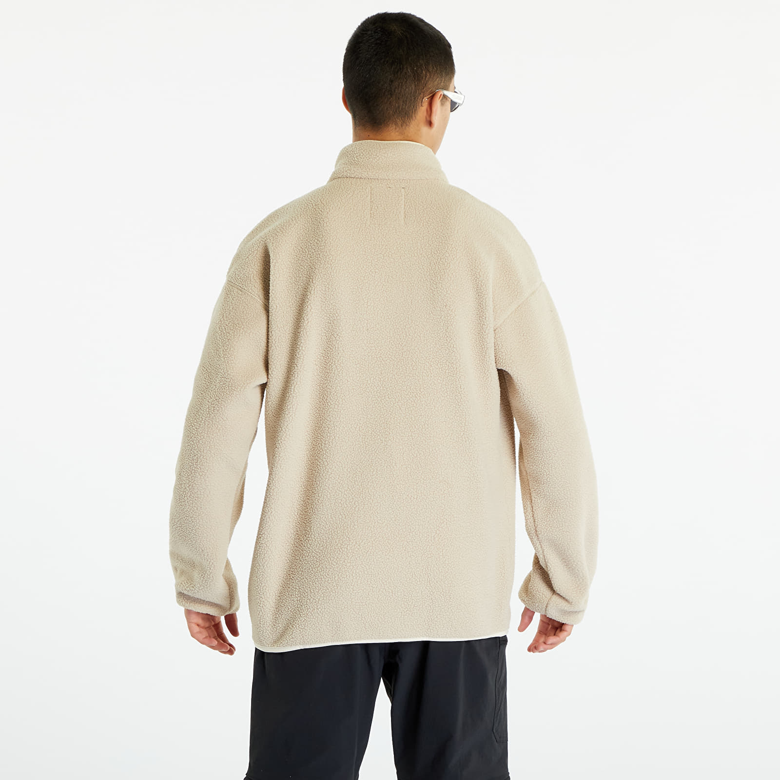 Kapucnis pulóverek és pulcsik Columbia Helvetia Half Snap Fleece Hoodie Beige