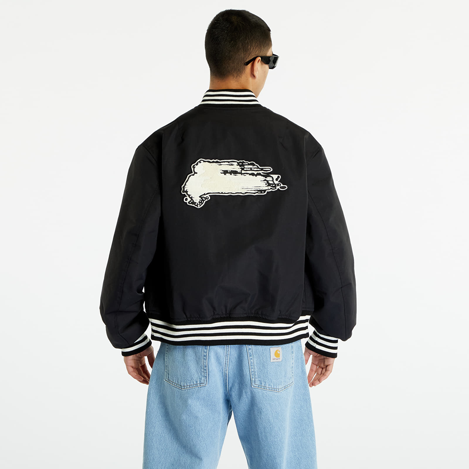 Giacche Y-3 Team Jacket Black/ Off White