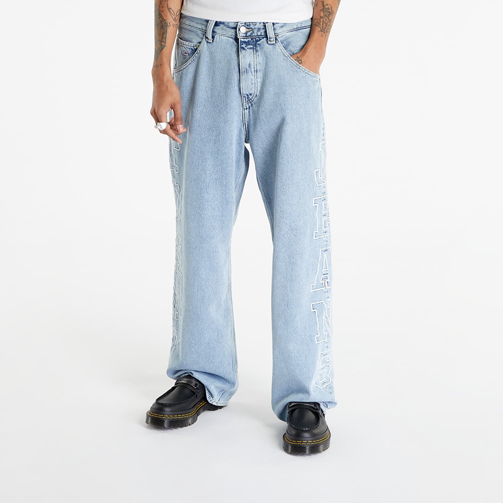 Pantaloni Tommy Jeans Aiden Baggy Jeans Denim Light W29/L32
