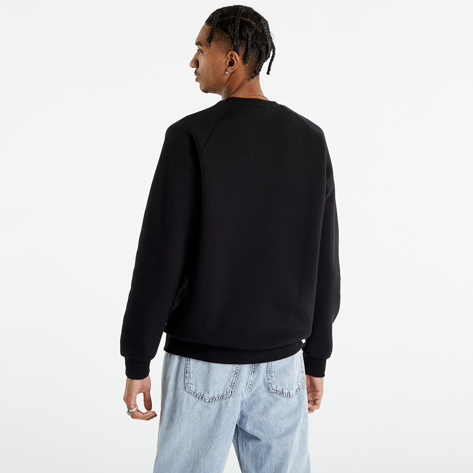 Mikiny adidas Essential Crew Black