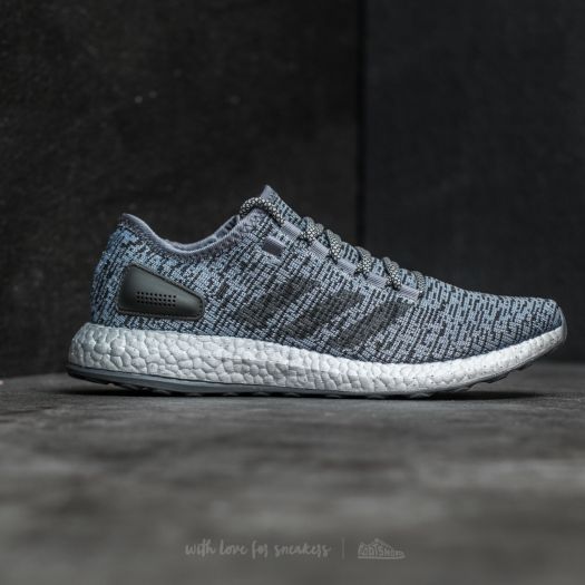 Mens pureboost neutral running shoes grey/dgh solid grey/clear grey cheap