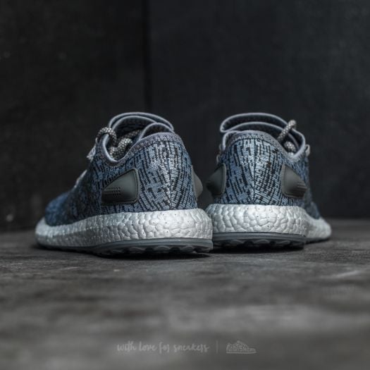 Mens pureboost neutral running shoes grey/dgh solid grey/clear grey cheap