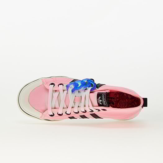 Zapatillas mujer adidas Nizza Platform Mid W Pink Glow Core Black
