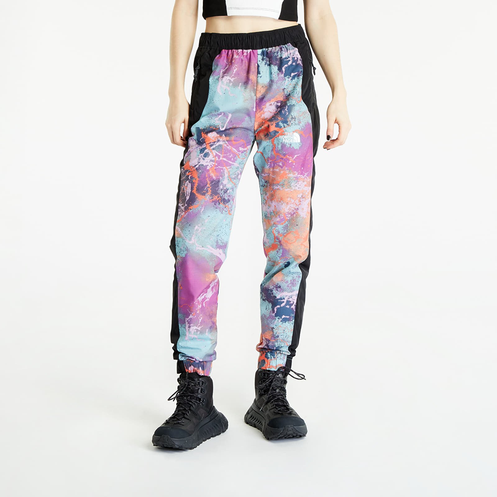 Pants and jeans The North Face Dynaka Summer Pant Aop Reef Waters/ TNF Distort Print