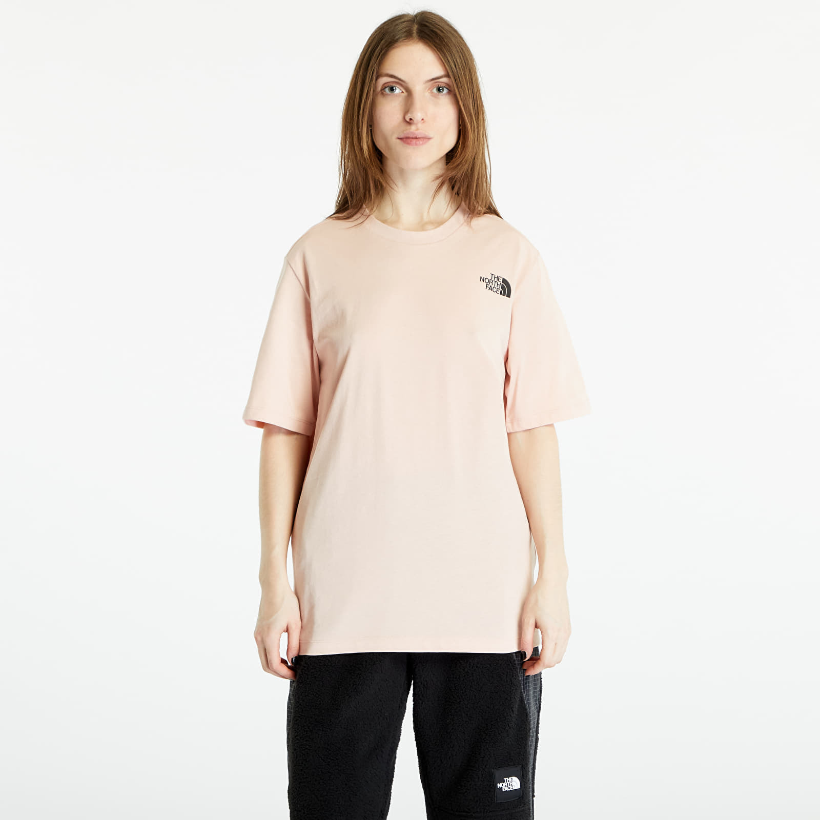 The North Face - relaxed redbox tee pink moss