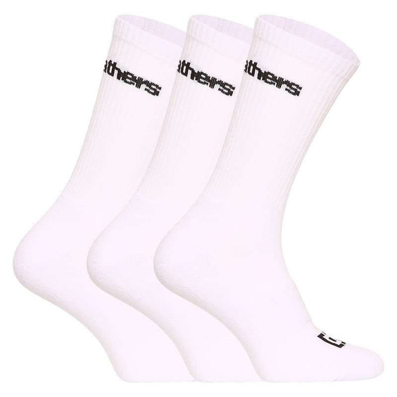 Horsefeathers Delete Premium 3-Pack Socks  White