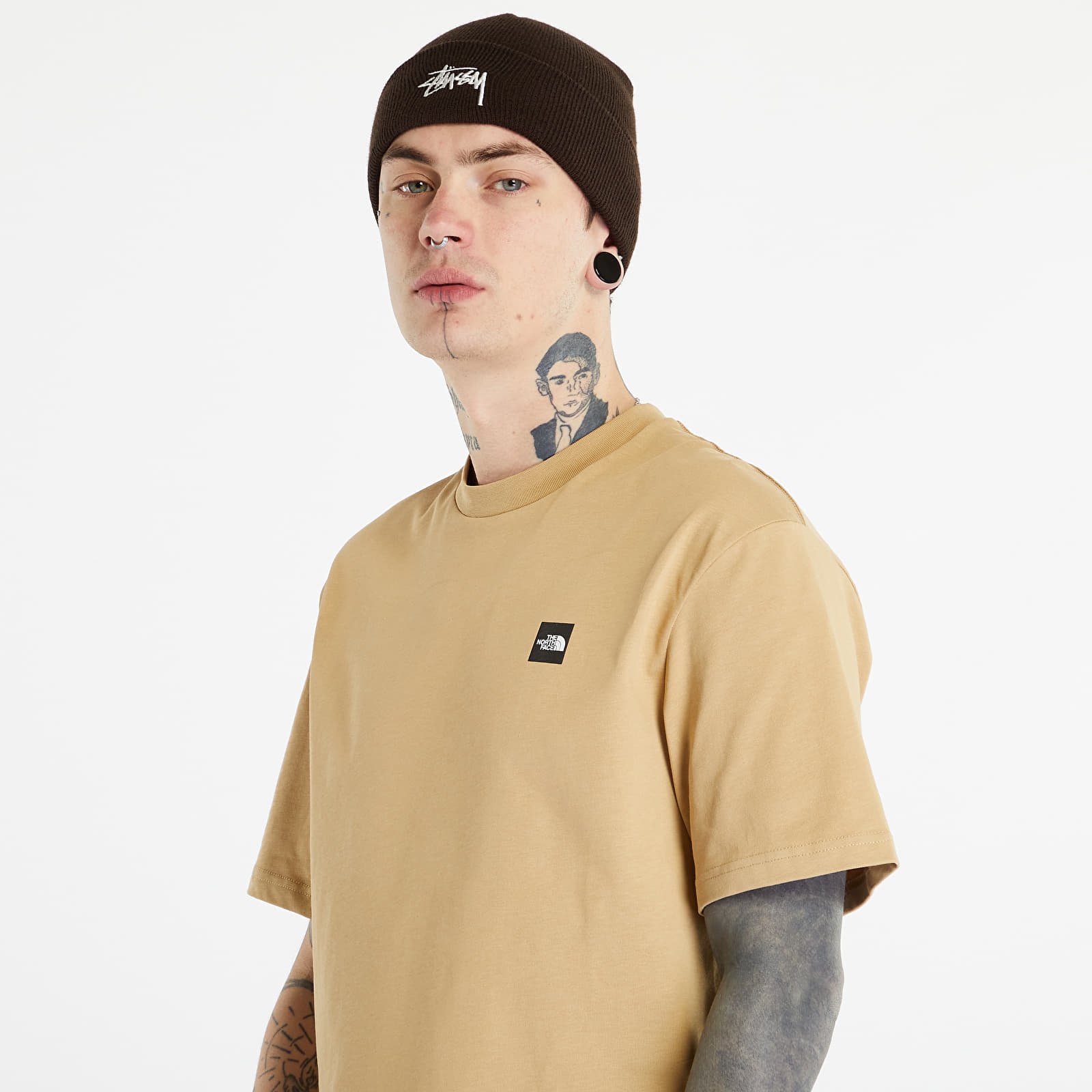 Koszulki The North Face Summer Logo T-Shirt Khaki Stone