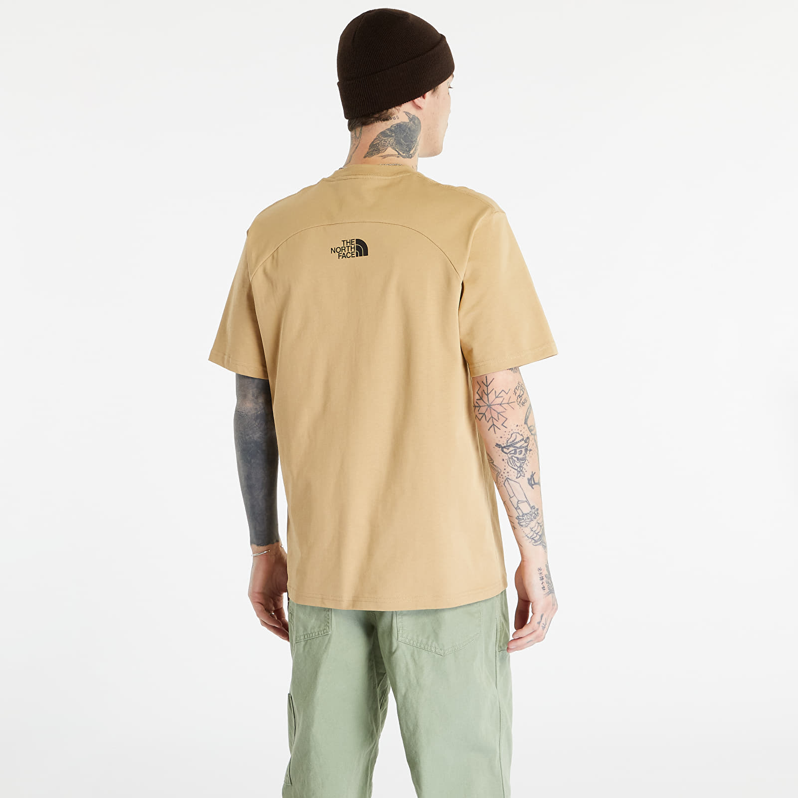 T shirts The North Face Summer Logo T Shirt Khaki Stone Footshop