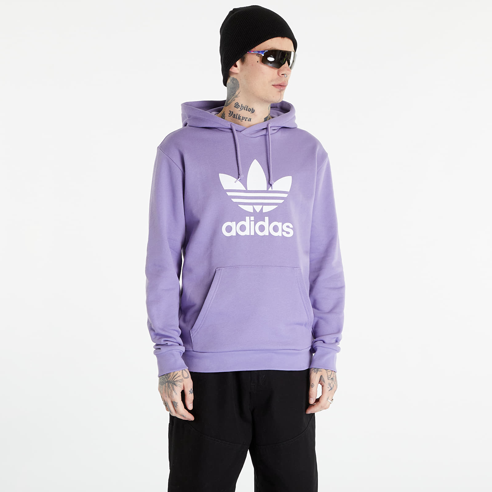 Sweatshirts adidas Trefoil Hoody Magic Lilac Footshop
