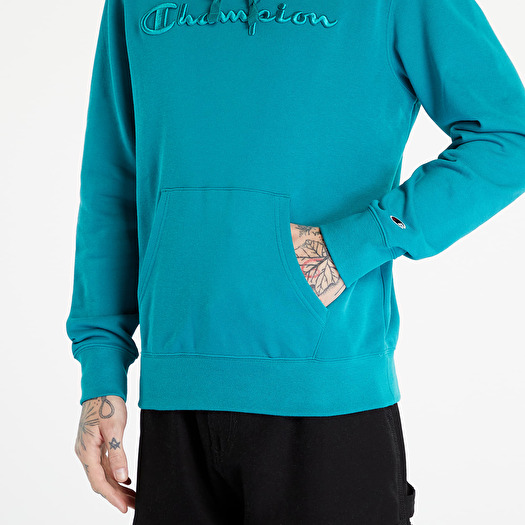 Turquoise on sale champion sweatshirt