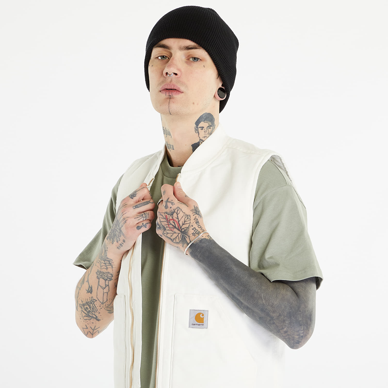 Westen Carhartt WIP Classic Vest Wax Rinsed