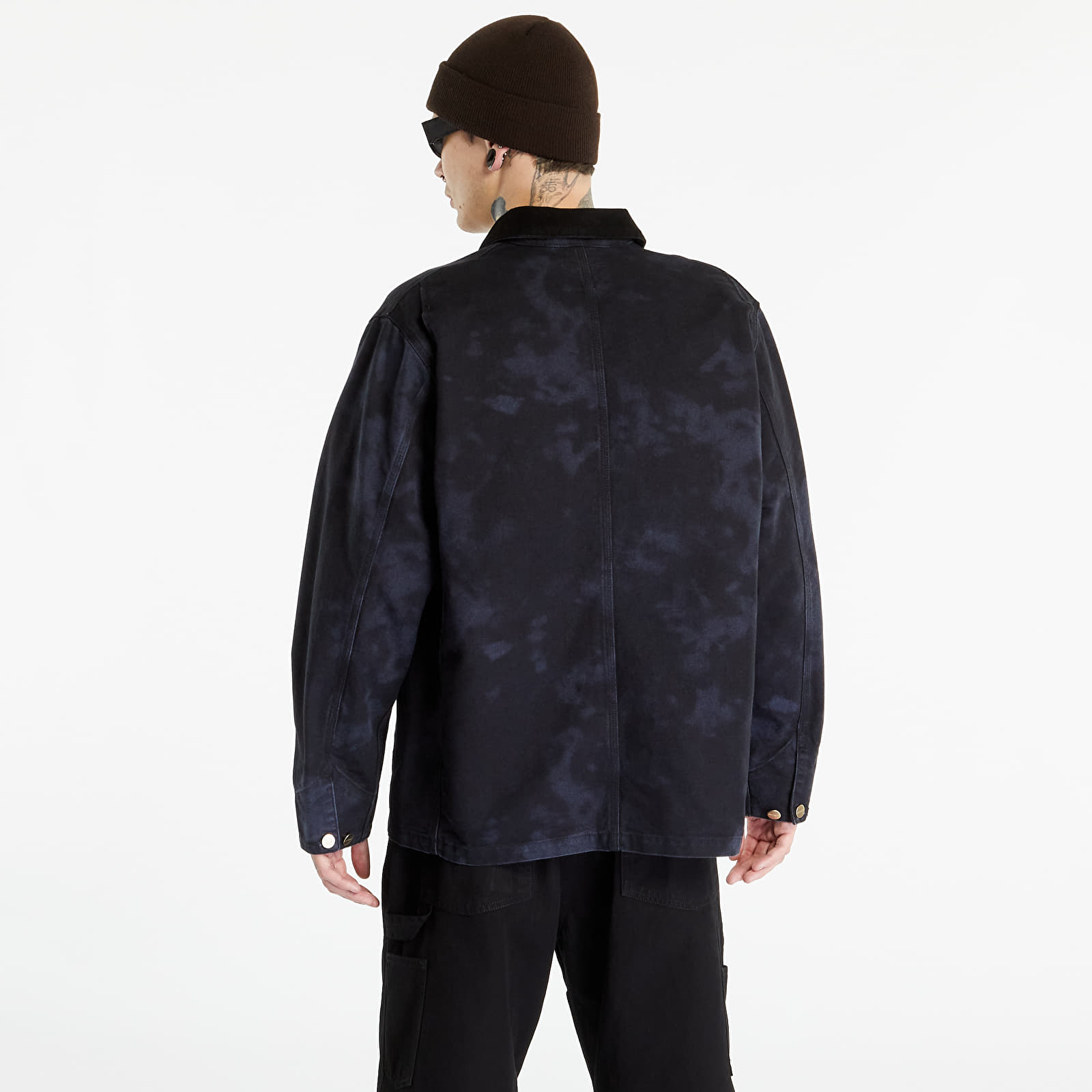 Kabátok Carhartt WIP OG Chore Chromo Coat UNISEX Black Chromo/ Black