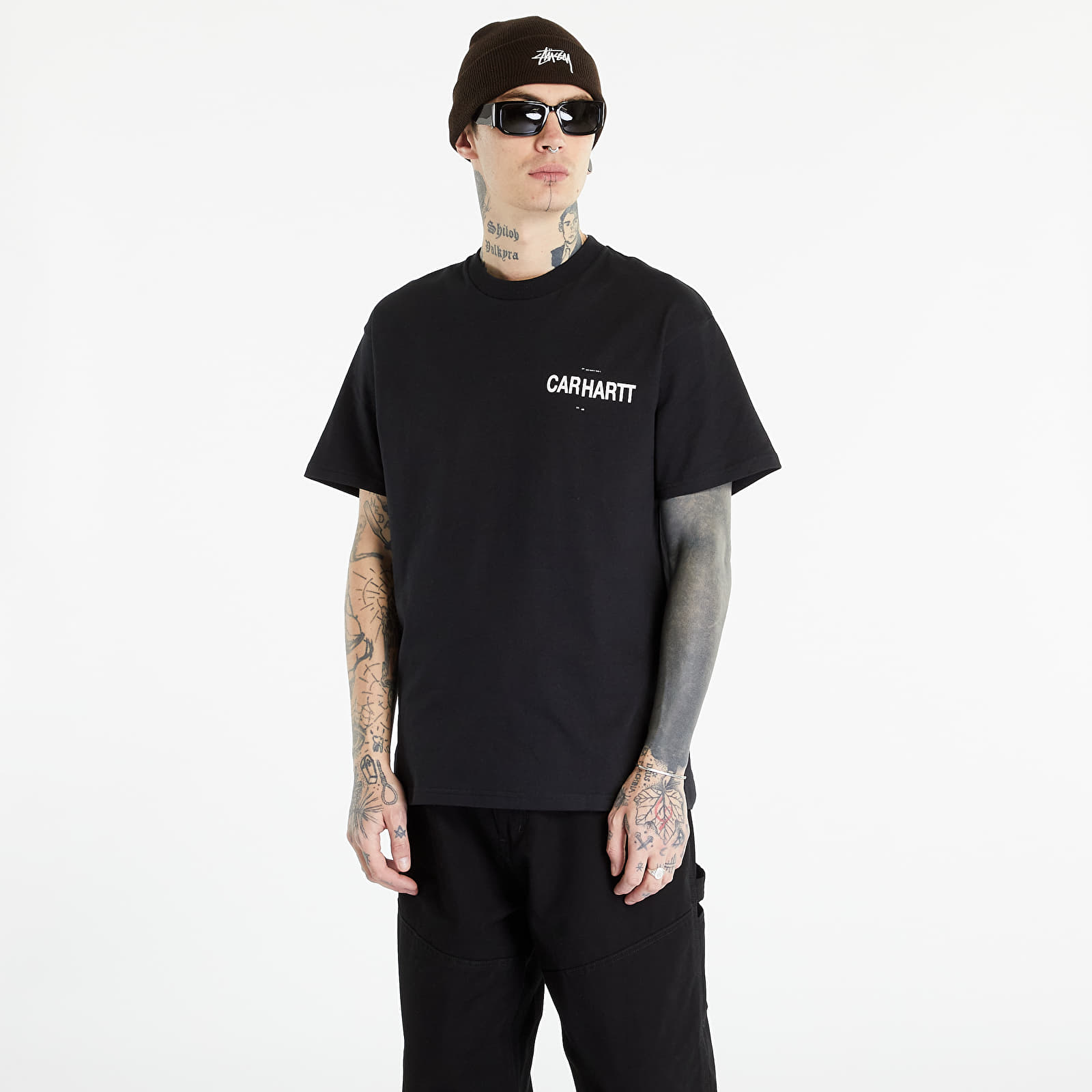 Tricouri Carhartt WIP Fold-In Short Sleeve Tee UNISEX Black