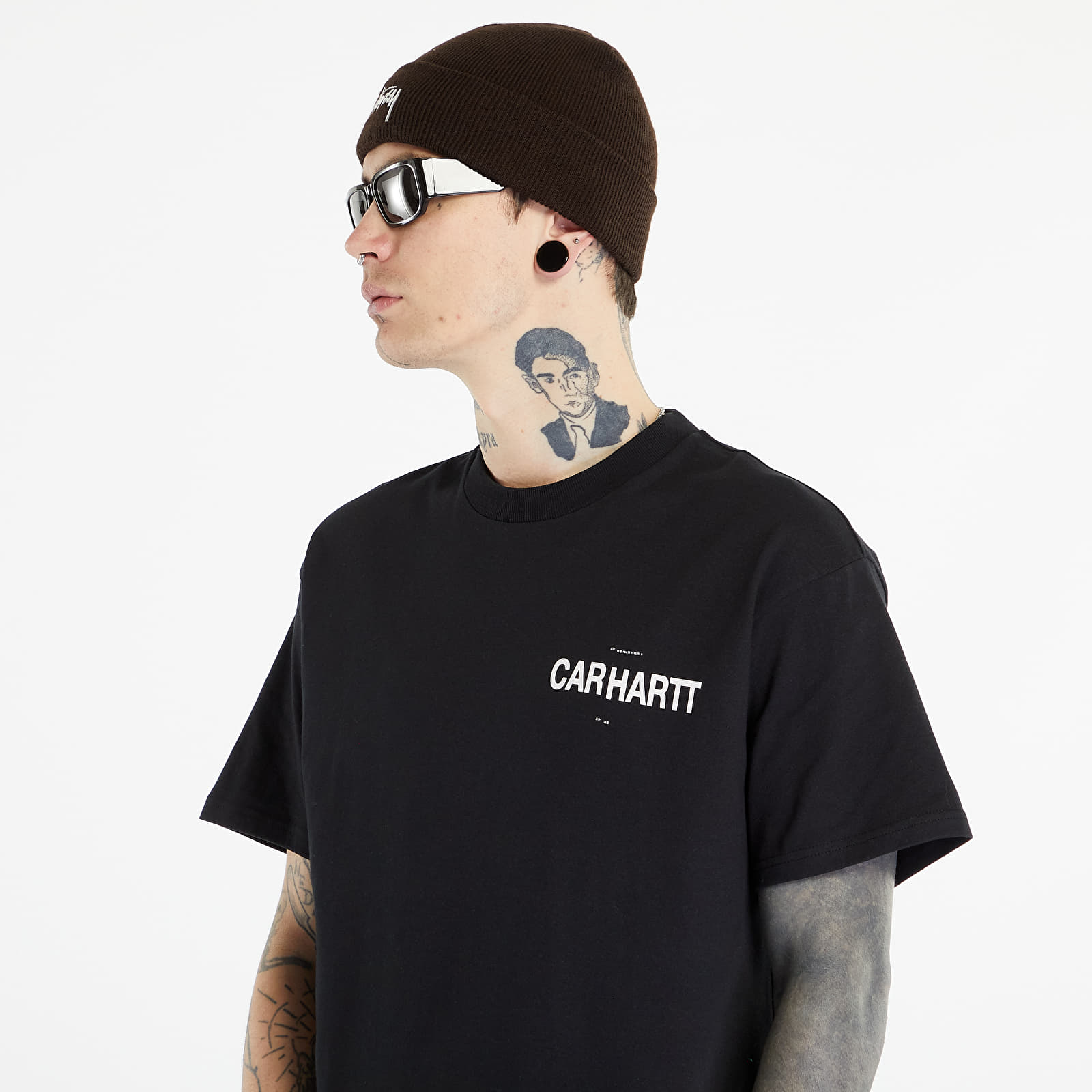 Tricouri Carhartt WIP Fold-In Short Sleeve Tee UNISEX Black