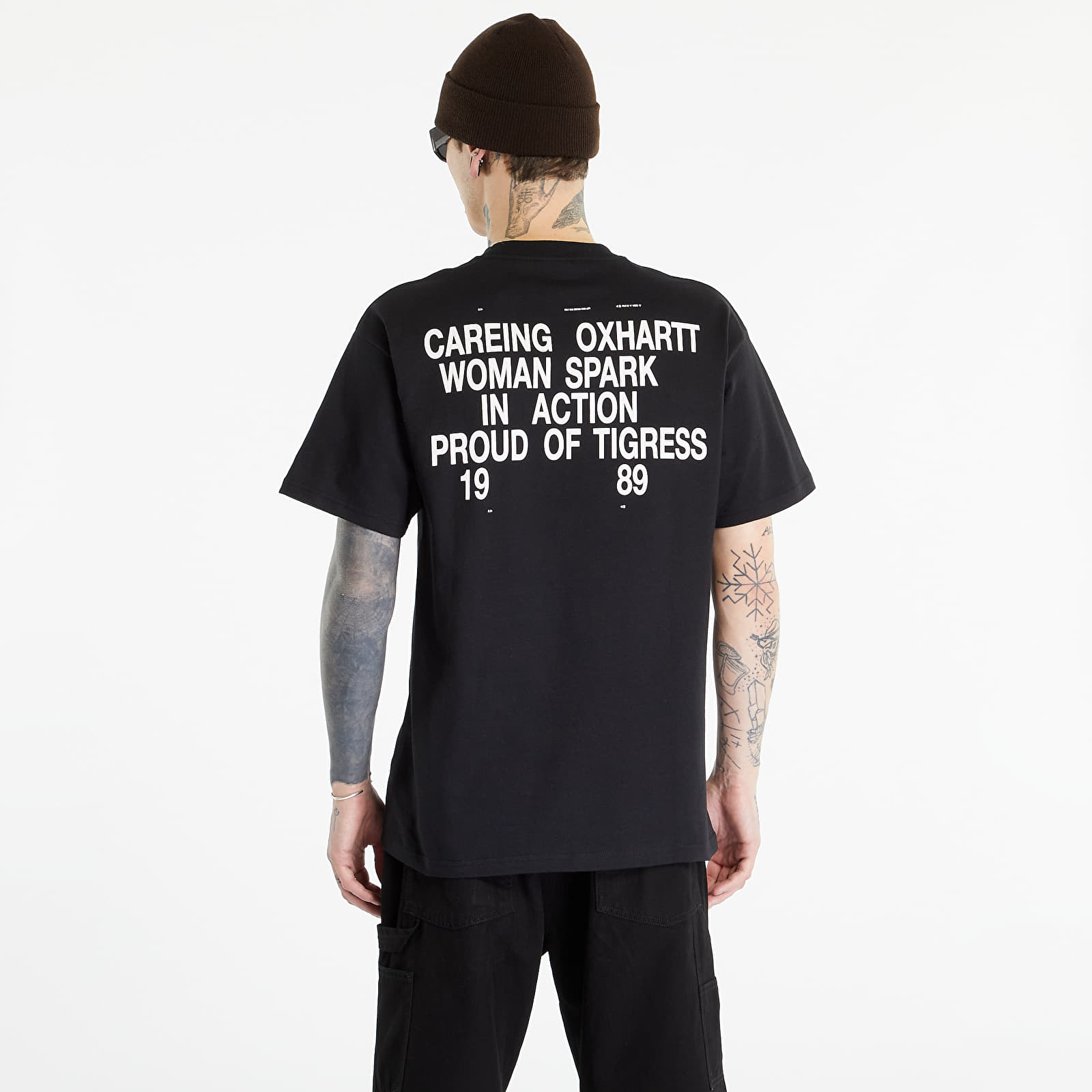Tricouri Carhartt WIP Fold-In Short Sleeve Tee UNISEX Black