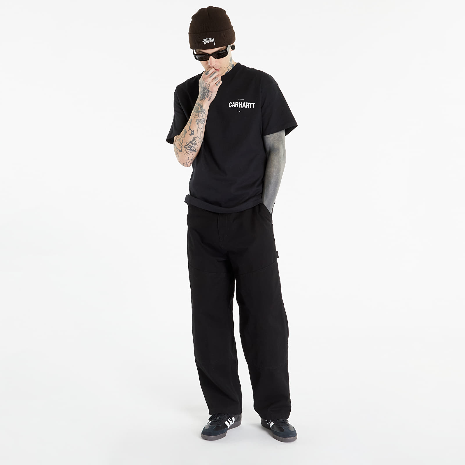 Tricouri Carhartt WIP Fold-In Short Sleeve Tee UNISEX Black