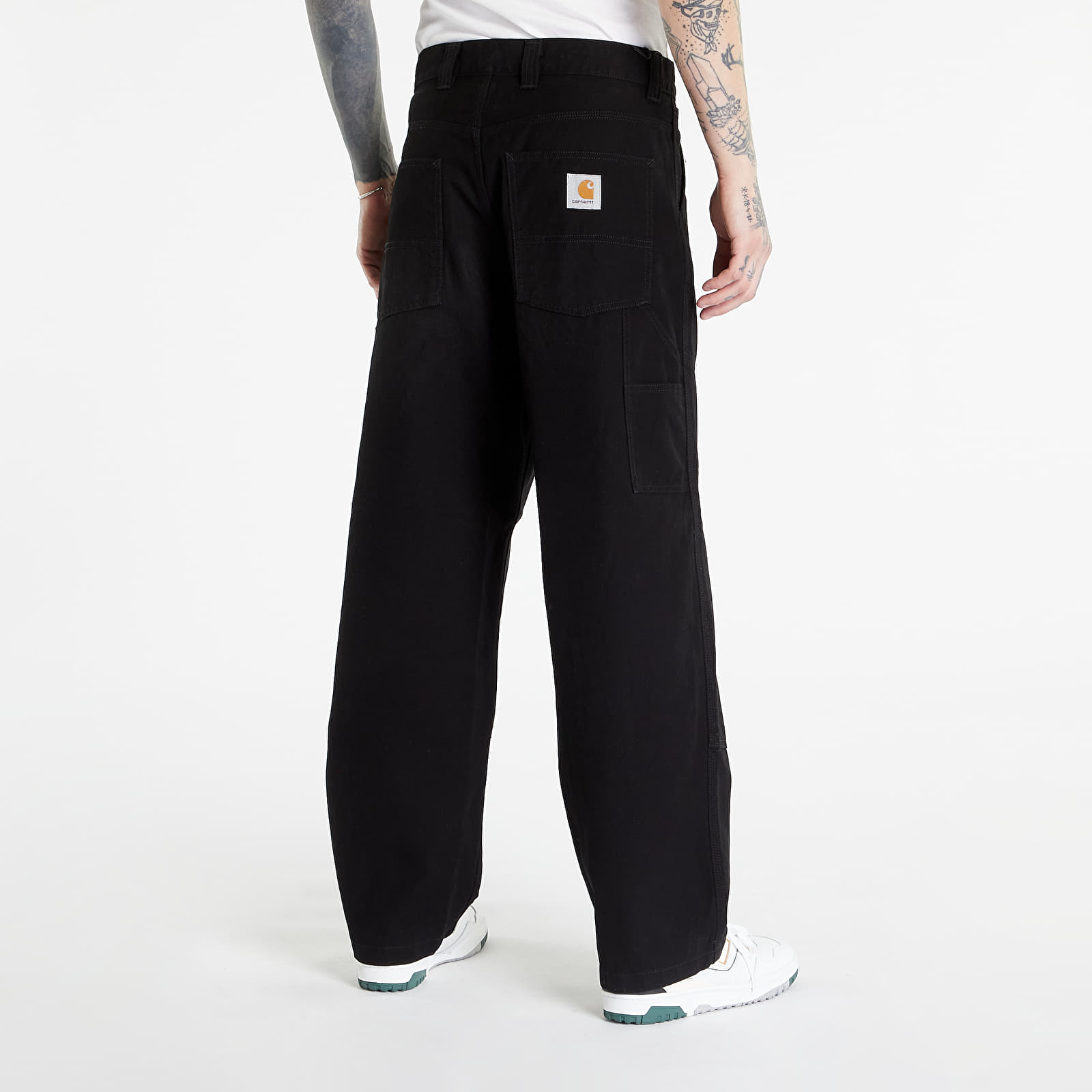 Hosen und Jeans Carhartt WIP Wide Panel Pant Black Rinsed