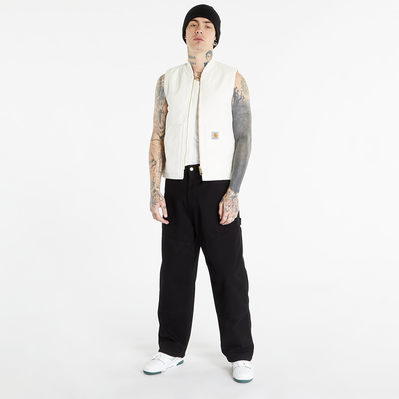 Hosen und Jeans Carhartt WIP Wide Panel Pant Black Rinsed