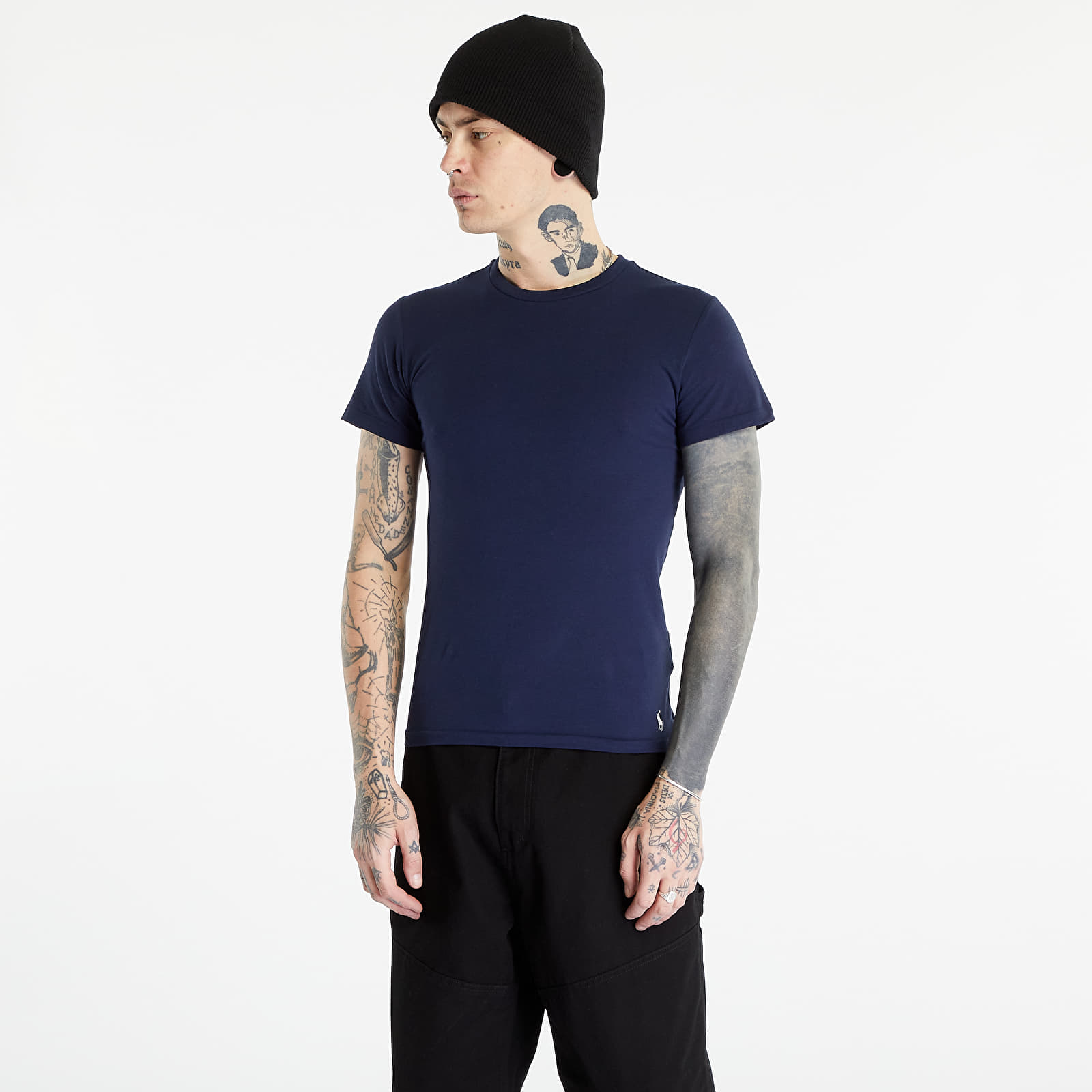 Koszulki Ralph Lauren Classic Crews Tee 2-Pack Navy