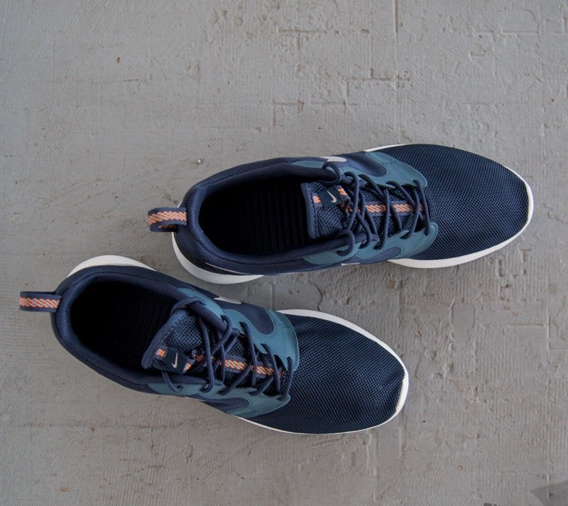 Scarpe Nike Rosherun Hyp Mid Navy Blue
